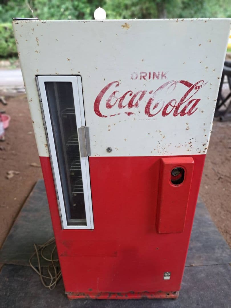 【昭和レトロ】Coca-Cola 冷蔵庫(ヴィンテージ)