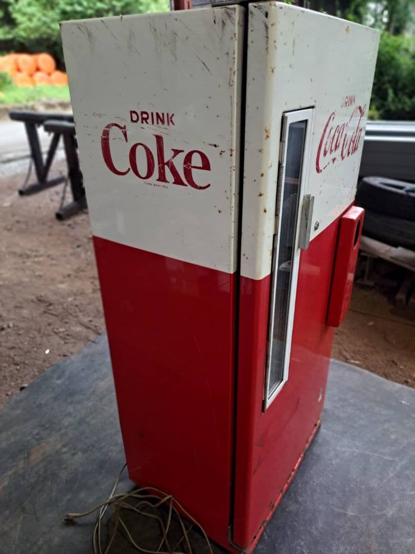 【昭和レトロ】Coca-Cola 冷蔵庫(ヴィンテージ)