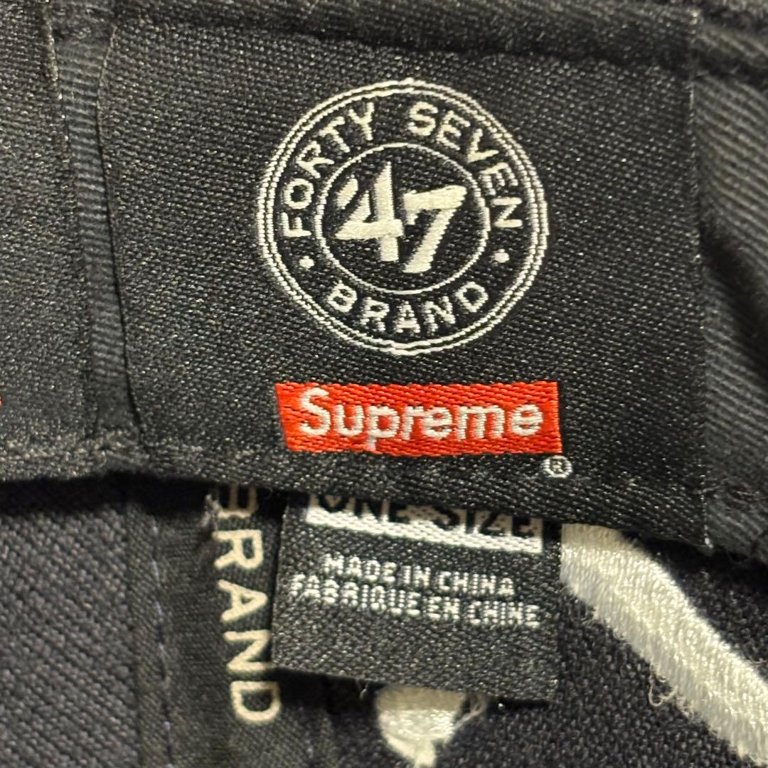 SUPREME×New York Yankees 47Brand キャップ