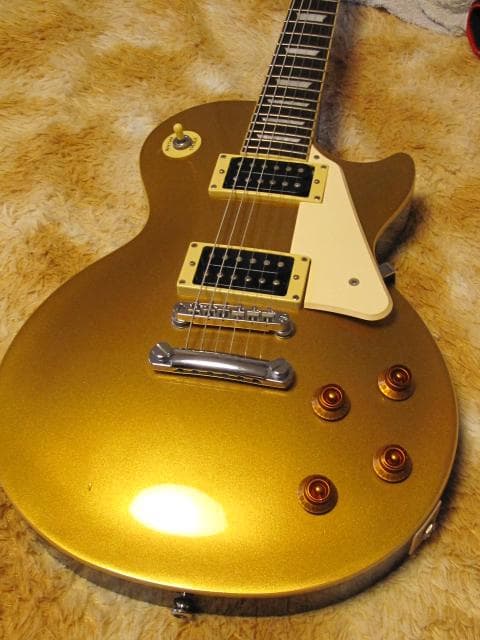 Epiphone Les Paul Classic ゴールドトップ ラメ入り