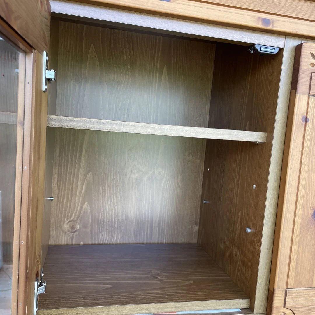 美品　今村家具工芸 食器棚 キッチンカップ