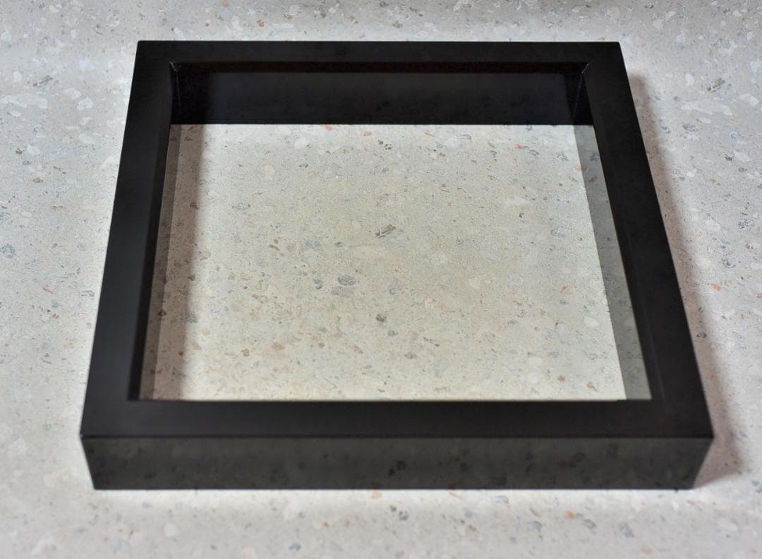 真塗炉縁＆真塗敷板2点【極上品】　囲炉裏/共箱　お茶道具