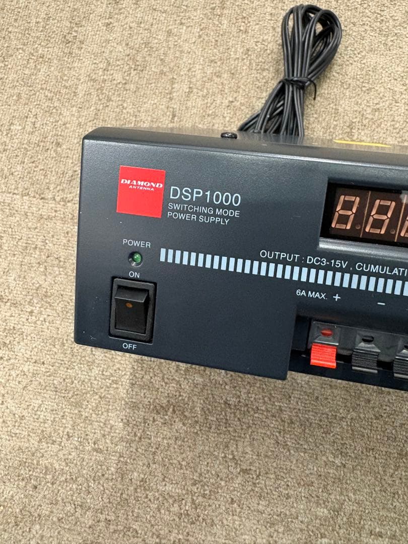 【極美品】DIAMOND 安定化電源 DSP-1000 取説付 純正品 廃盤品