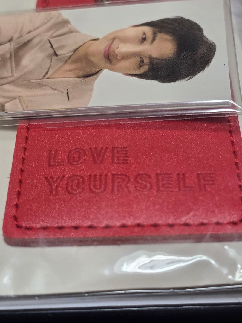 BTS LOVE YOURSELF ラゲッジタグ 証明写真 LUGGAGE
