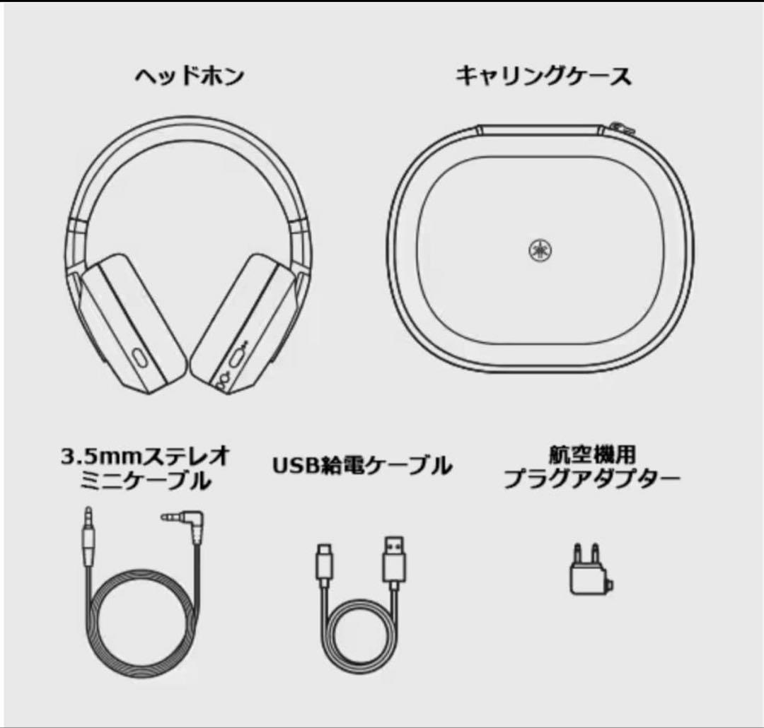 【新品未使用】YAMAHA ワイヤレスヘッドホンYH-E700B ベージュ