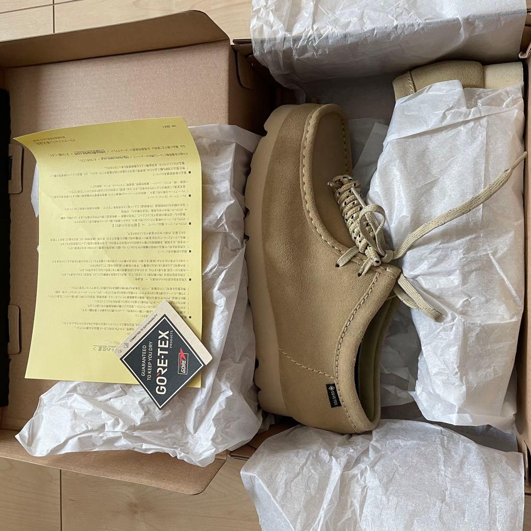 【新品未使用】Clarks GORE-TEX ワラビー ビブラム UK6.5