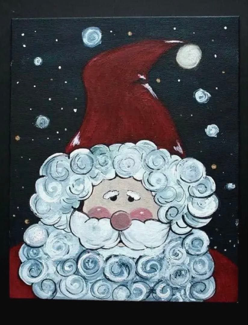 【原画】「サンタクロース」絵画