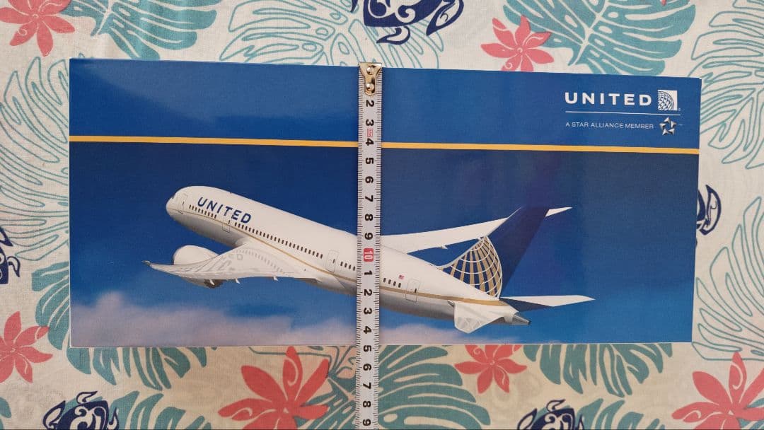 United航空 飛行機模型 Boeing 787-9 scale 1/200
