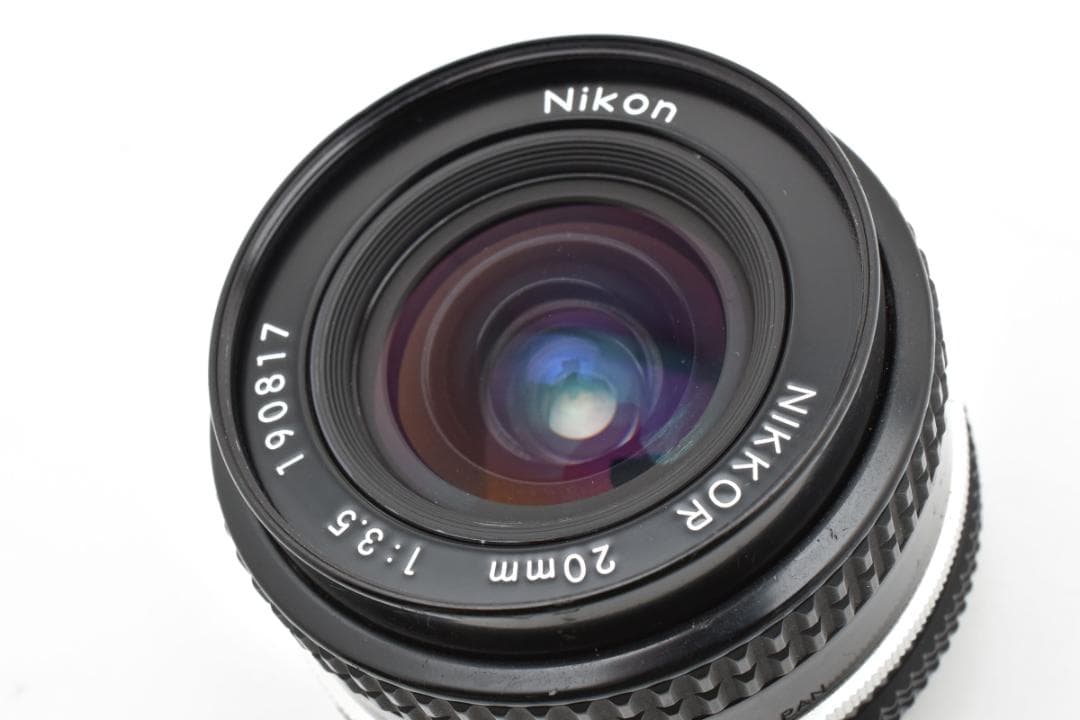 ニコン Nikon Ai Nikkor 20mm f/3.5 #2601374