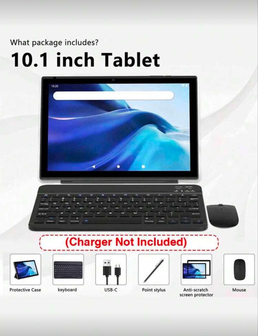 COOPERS Android 15 タブレット 10インチ 6/128