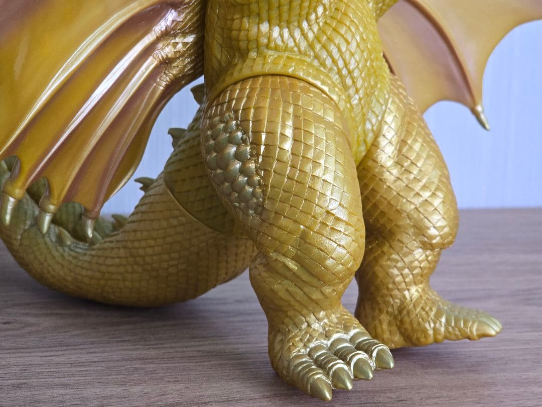 箱付き★キングギドラ ソフビ フィギュア 約460ミリ