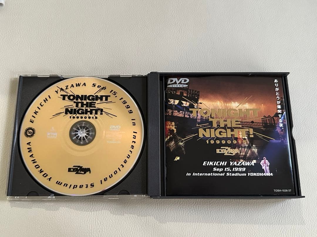 【廃盤・美品】矢沢永吉 TONIGHT THE NIGHTありがとうが爆発する夜