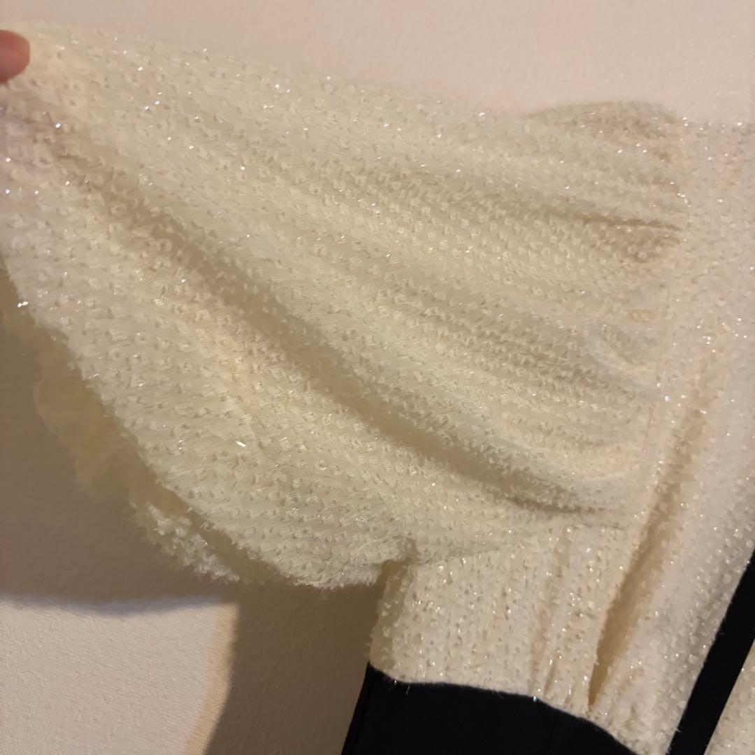 Audrey and John Wad ラメジャガード×サテンマーメイドドレス