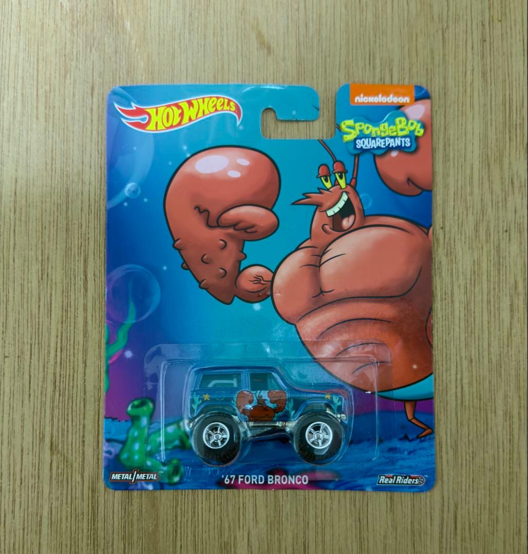 Hot Wheels スポンジ・ボブ ミニカー 6個セット