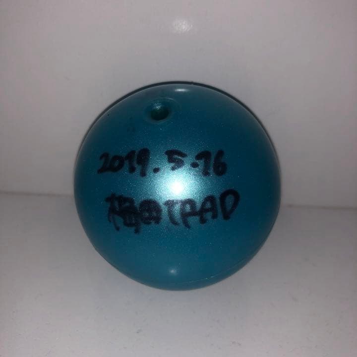 三阪咲　直筆サインボール　初ワンマンライブ