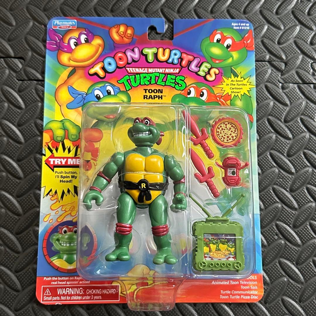 未開封　プレイメイツ　トゥーンタートルズ　4パック