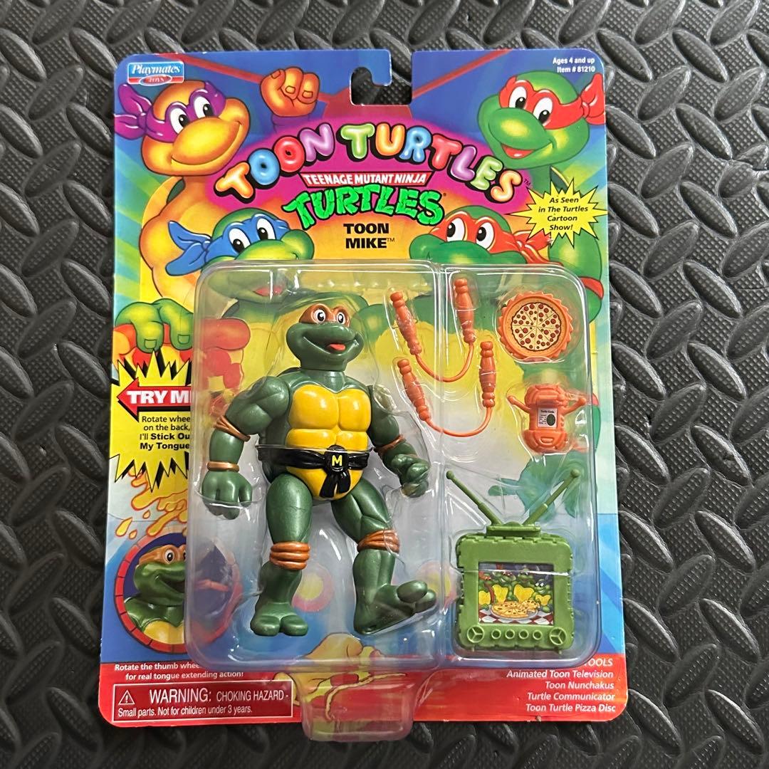 未開封　プレイメイツ　トゥーンタートルズ　4パック