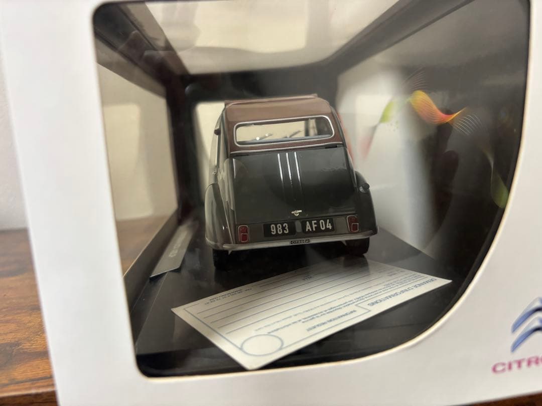 NOREV CITROEN 2CV AZLP GRIS1958 ミニカー1/18