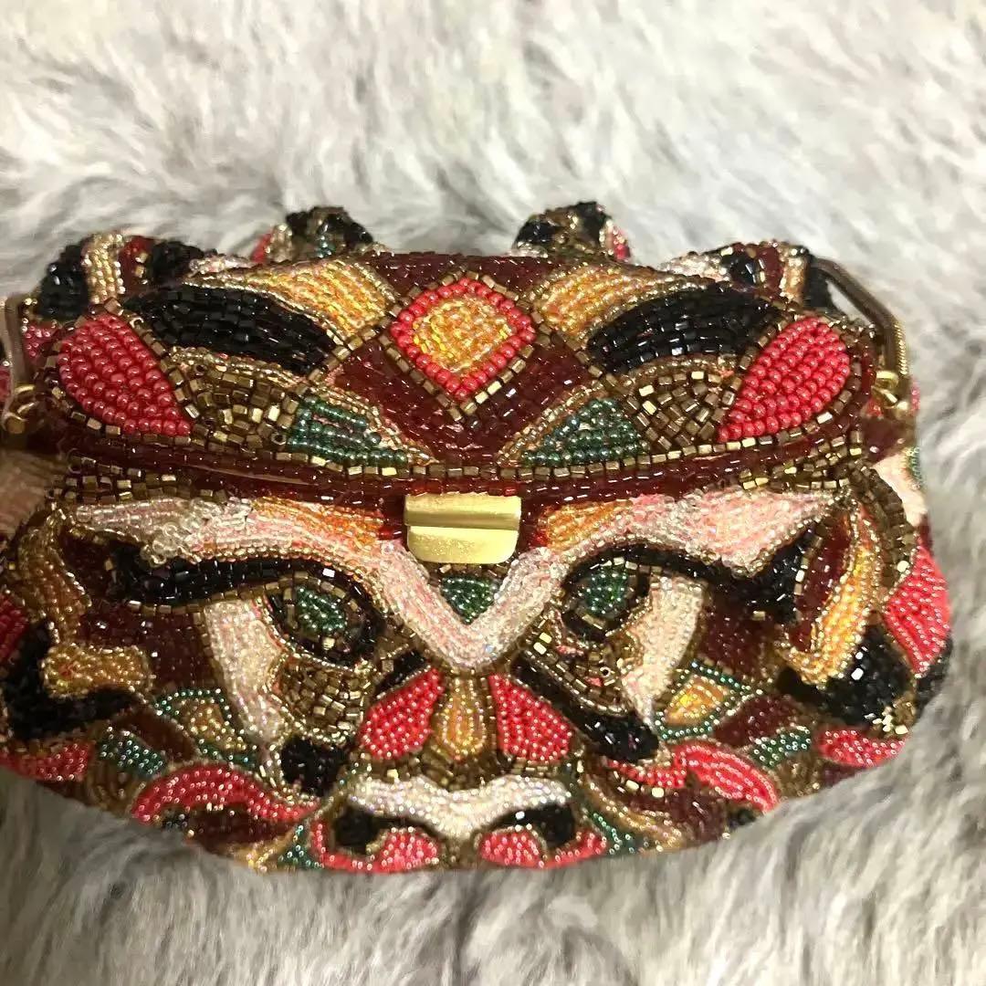 ｛皇室御用達ルミーはしもと｝ 高級ビーズバッグ