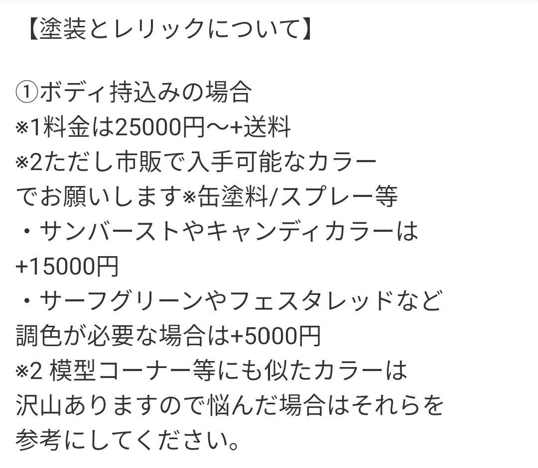 (問合せページ)MJT カスタムショップ ギターレリックの相談ページです