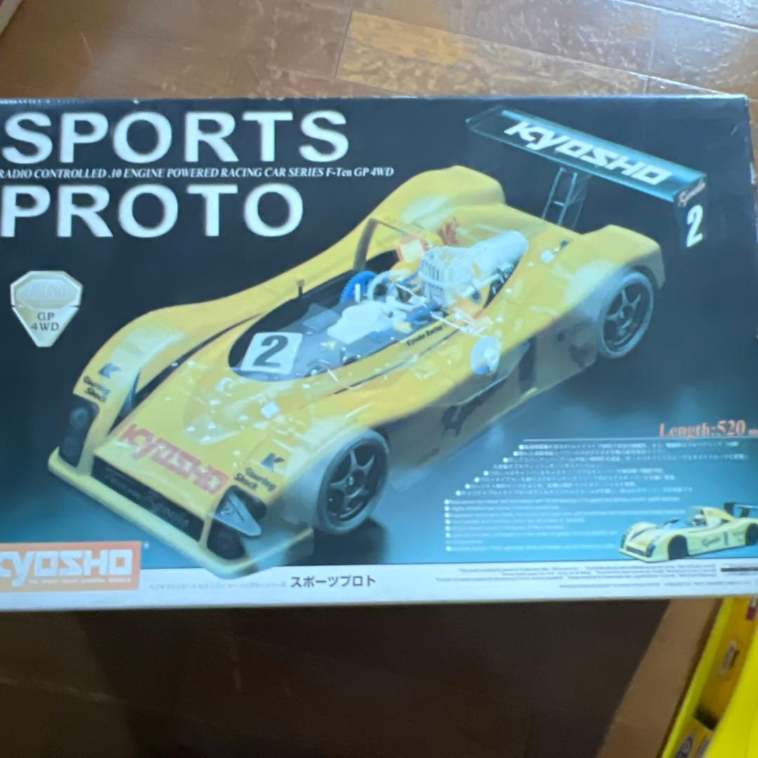 京商　スポーツプロト　未組み立て品、スペアボディ、ジャンク本体