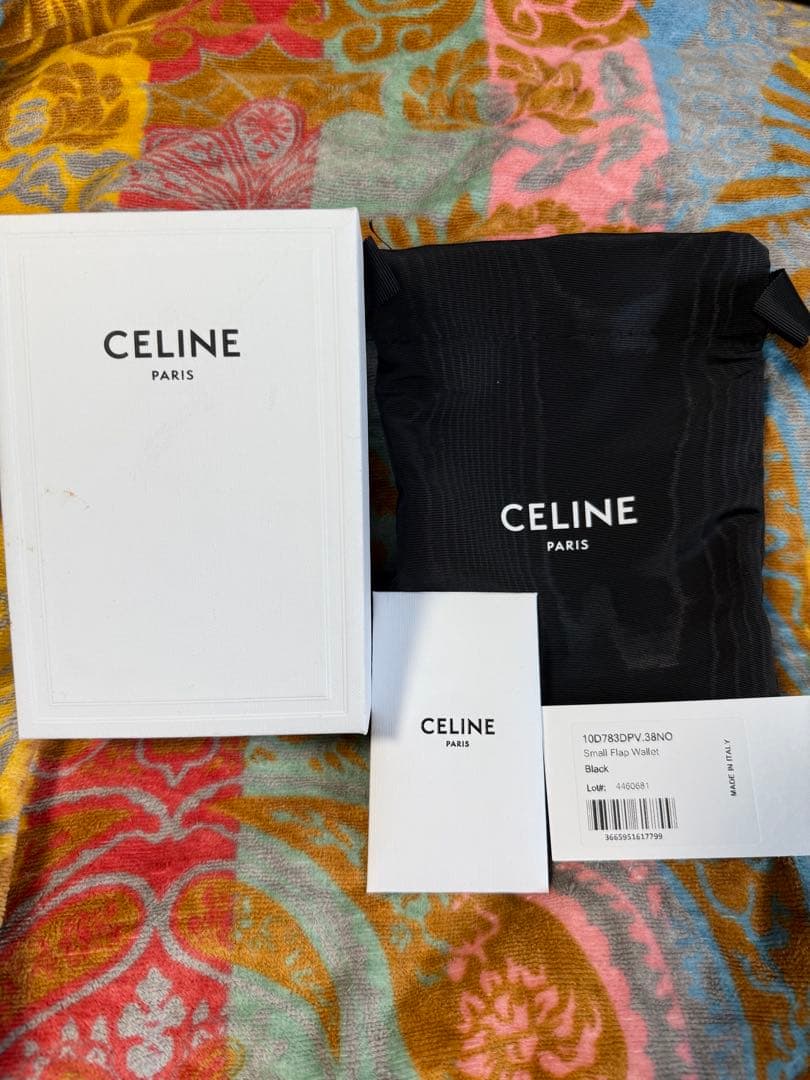 みCELINE フラップウォレット　トリオンフ