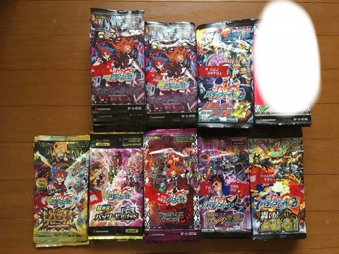 バディファイト　引退品、未開封パック、box　まとめ売り