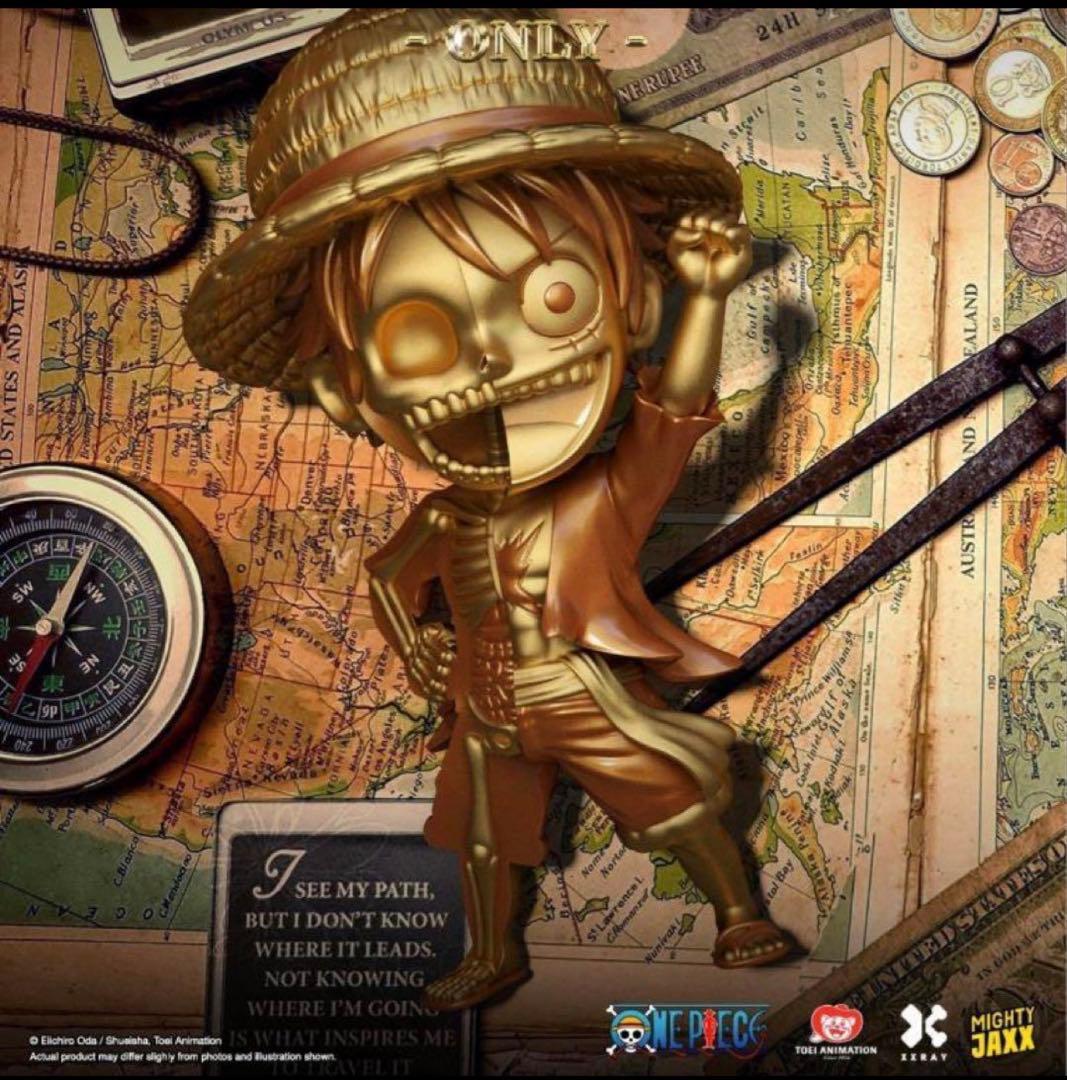 Mighty Jaxx ゴールド　ルフィ　Golden Luffy ワンピース