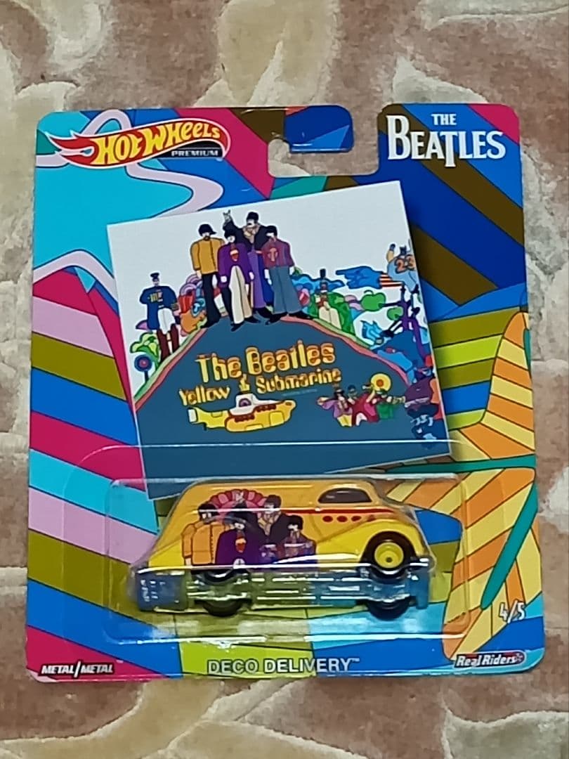 ✴️Hot Wheels The Beatles✴️ ミニカー 未開封5種セット