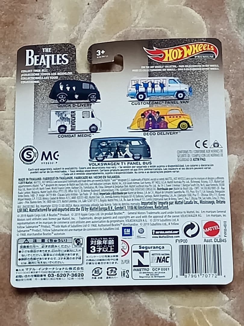 ✴️Hot Wheels The Beatles✴️ ミニカー 未開封5種セット