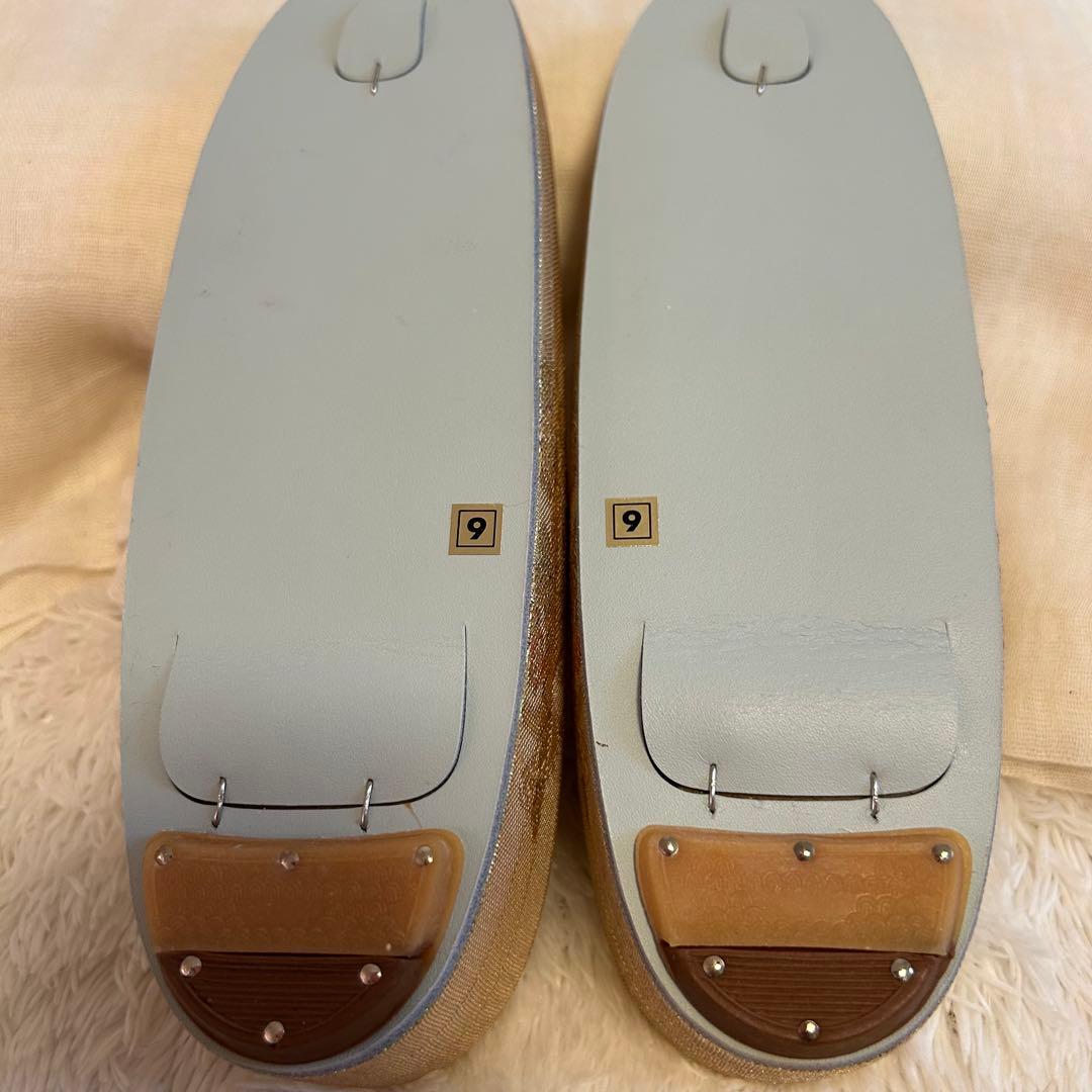 未使用⭐︎佐賀錦　草履バッグセット　正絹　金糸　フォーマル　訳あり