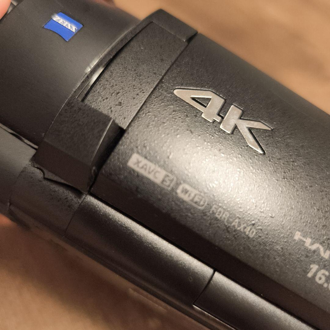 【ジャンク品】SONY FDR-40X　ビデオカメラ　4K