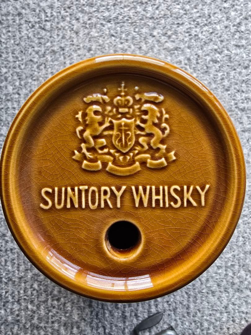 昭和レトロ　サントリーウイスキー 陶器ディスペンサー　ビンテージ