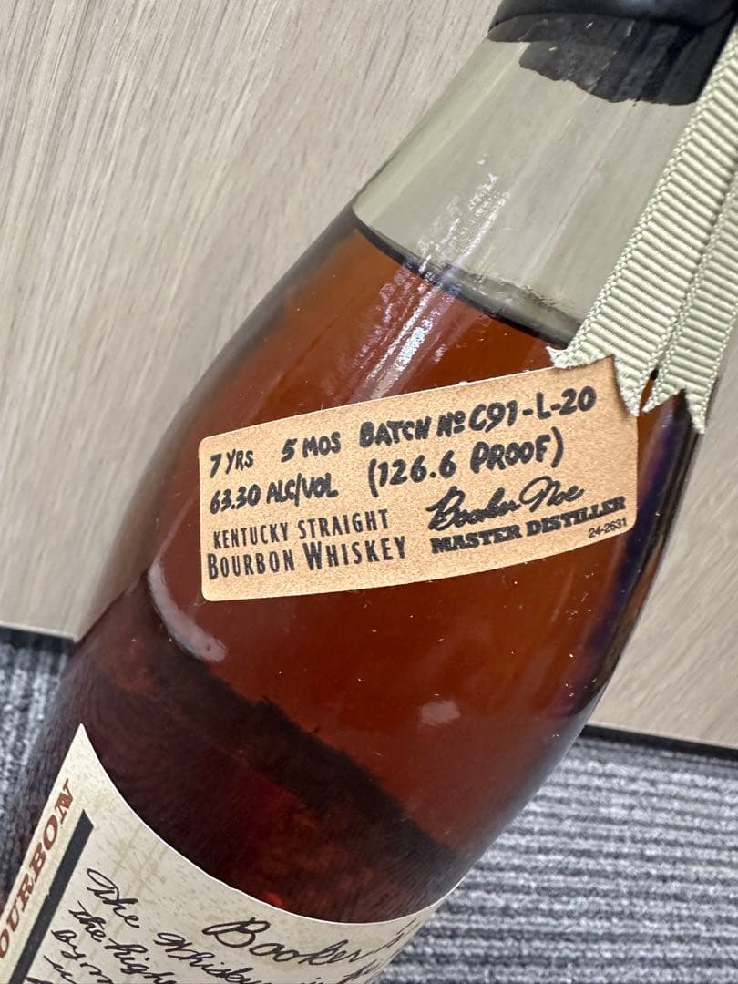 【古酒】BOOKER'S ブッカーズ 未開封 木箱付き