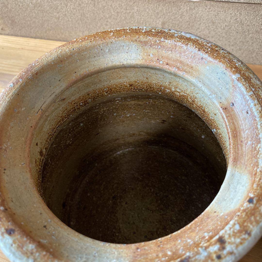 【茶道具】瑞峯造　信楽焼　水指　（共箱）○