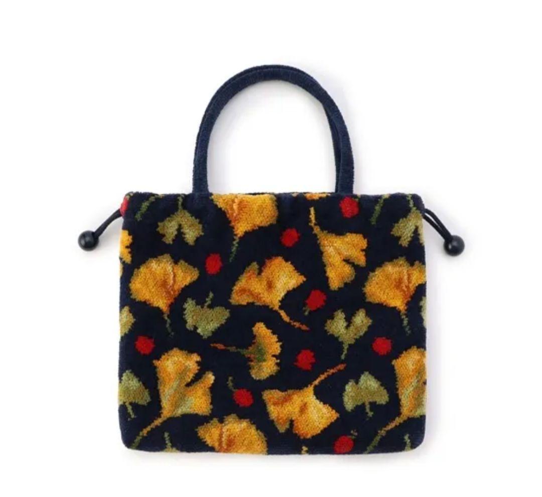 FEILER　ギンコウツリー　手付き巾着