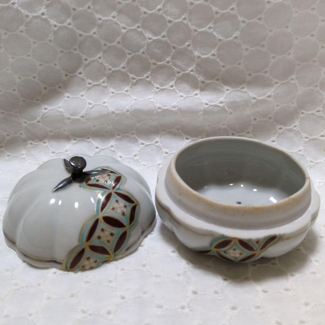 九谷　長左　香合