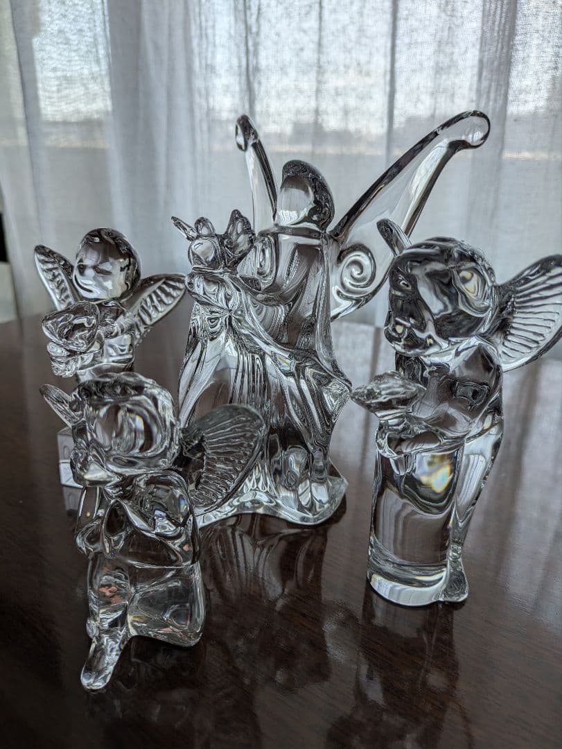 バカラ　天使　大天使　４点セット　置物