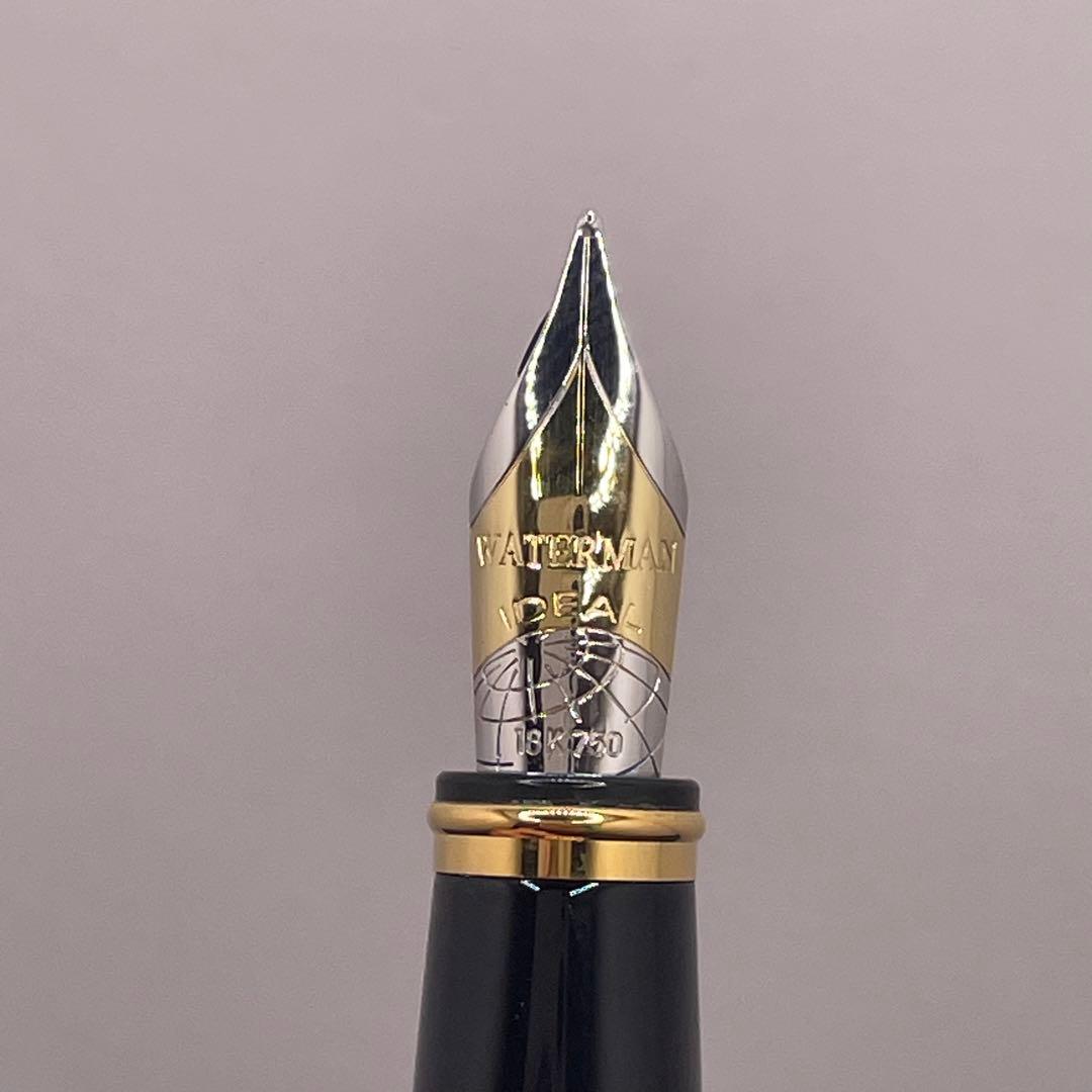 PE653□ウォーターマン エクセプション 万年筆 18K 字幅M