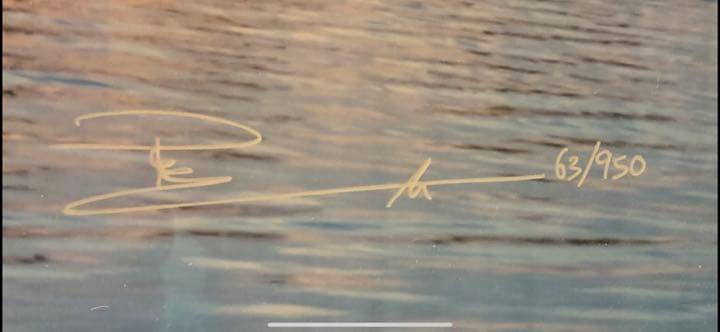 ピーター・リック  (夕方ザ・ビッグアイランドハワイ限定版63/950)