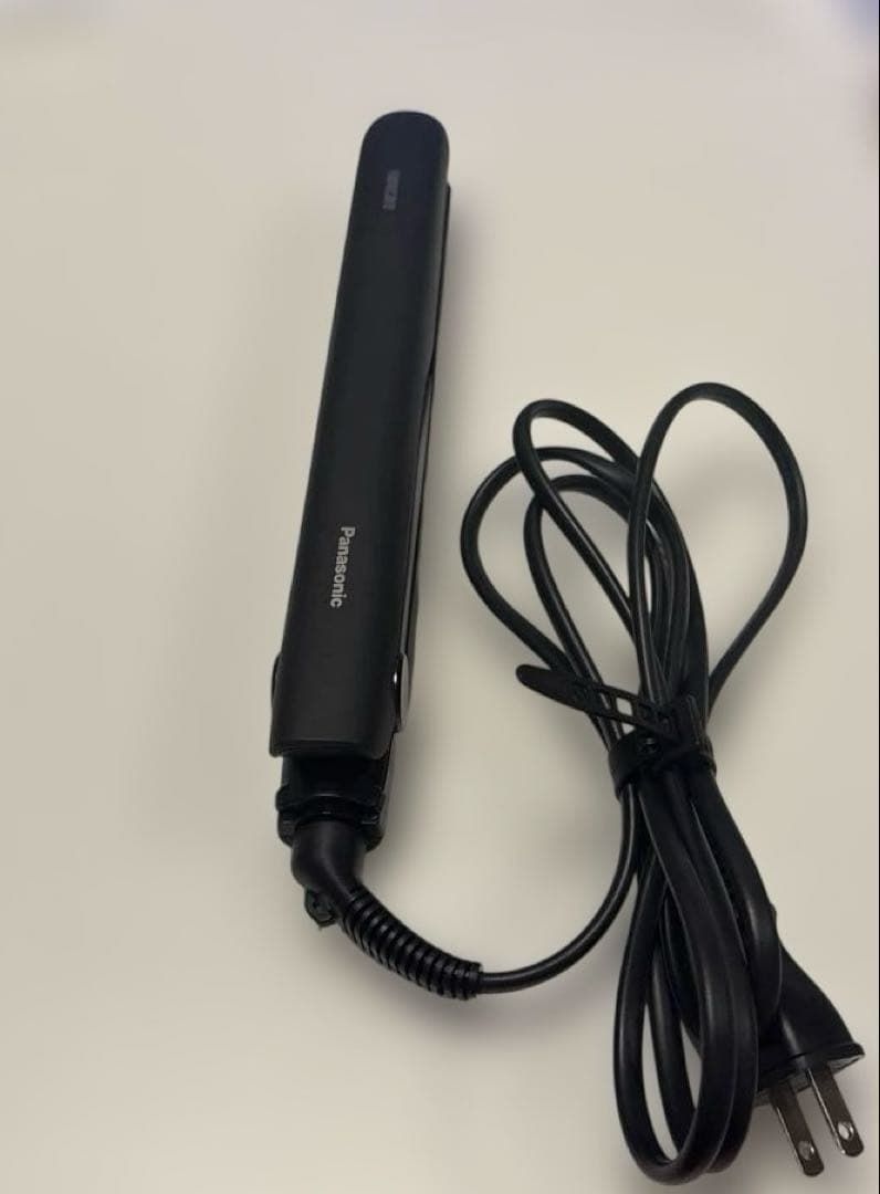 パナソニック　ストレートアイロン ナノケア 黒 EH-HS0J-K