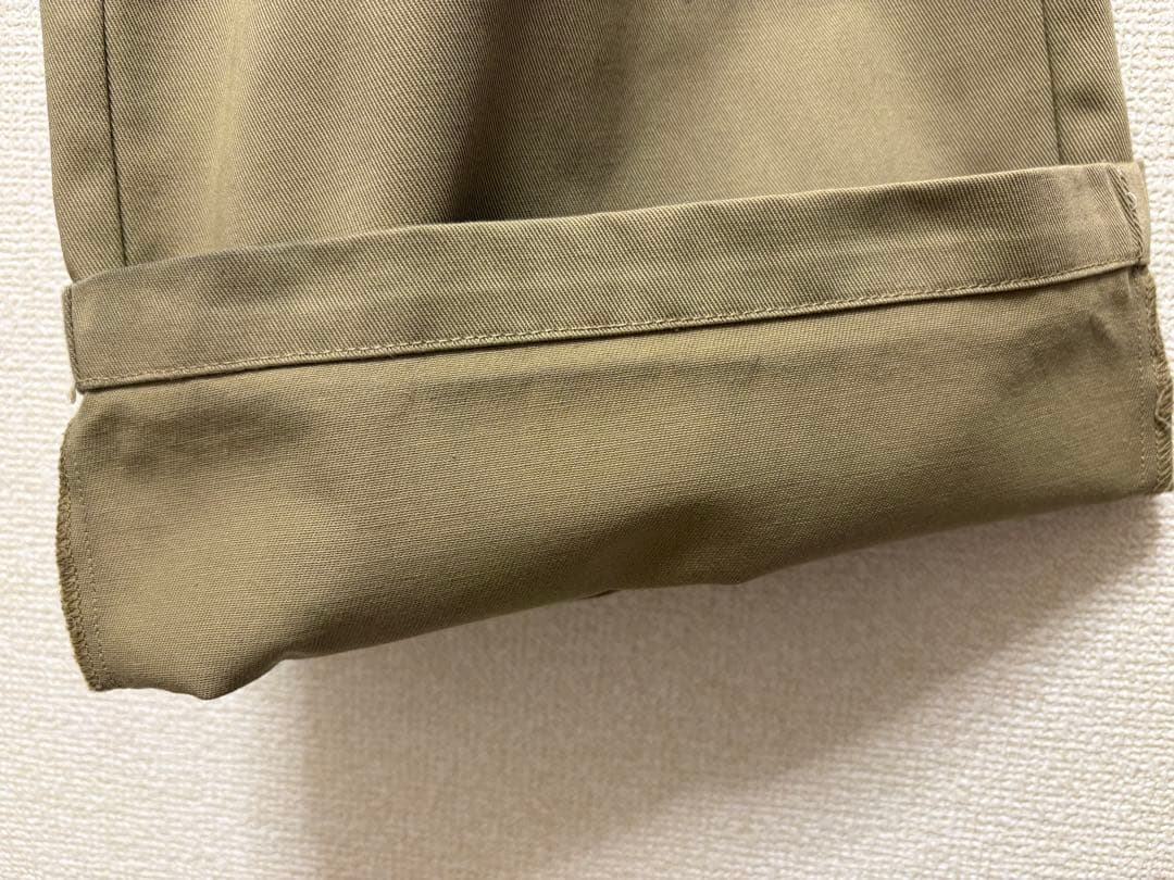 ok.soon×dickies wide chino pants