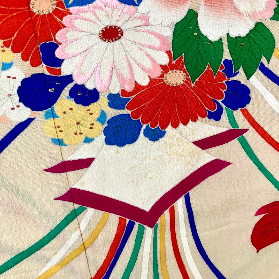 アンティーク　女の子　子供着物　七五三　アンティーク着物　NO26