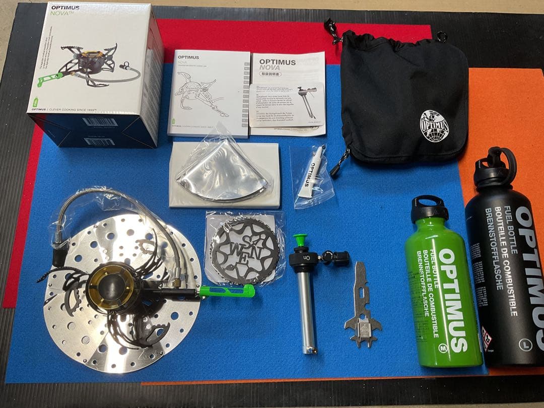 OPTIMUS NOVA TA ストーブ新品未使用未点火　新品付属品多数付セット