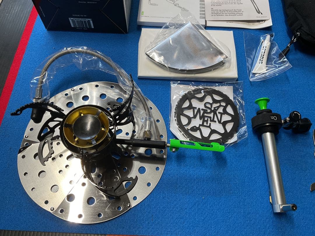 OPTIMUS NOVA TA ストーブ新品未使用未点火　新品付属品多数付セット