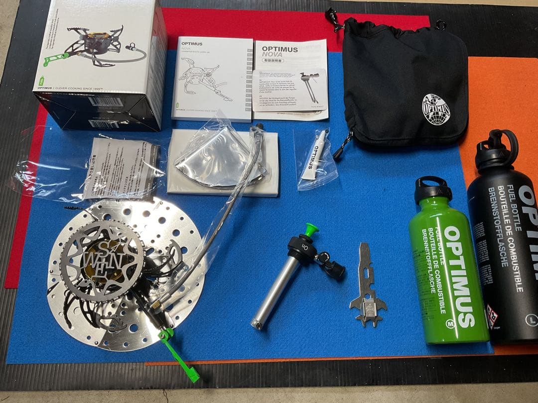 OPTIMUS NOVA TA ストーブ新品未使用未点火　新品付属品多数付セット