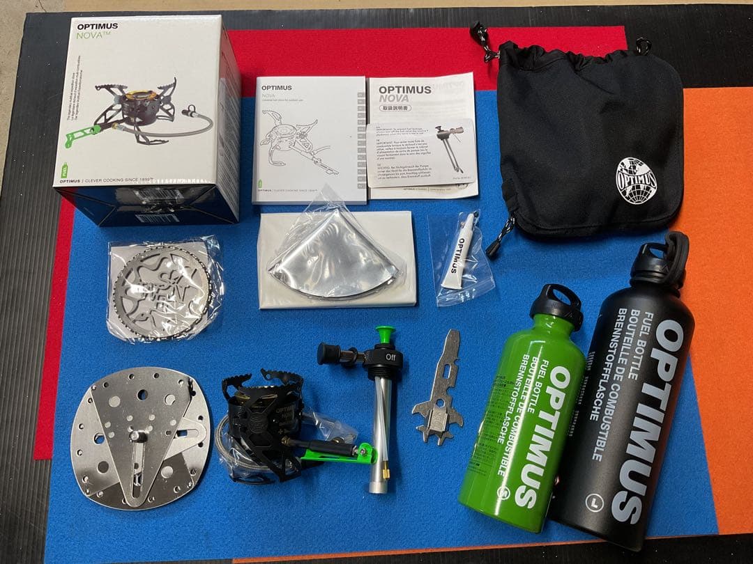 OPTIMUS NOVA TA ストーブ新品未使用未点火　新品付属品多数付セット