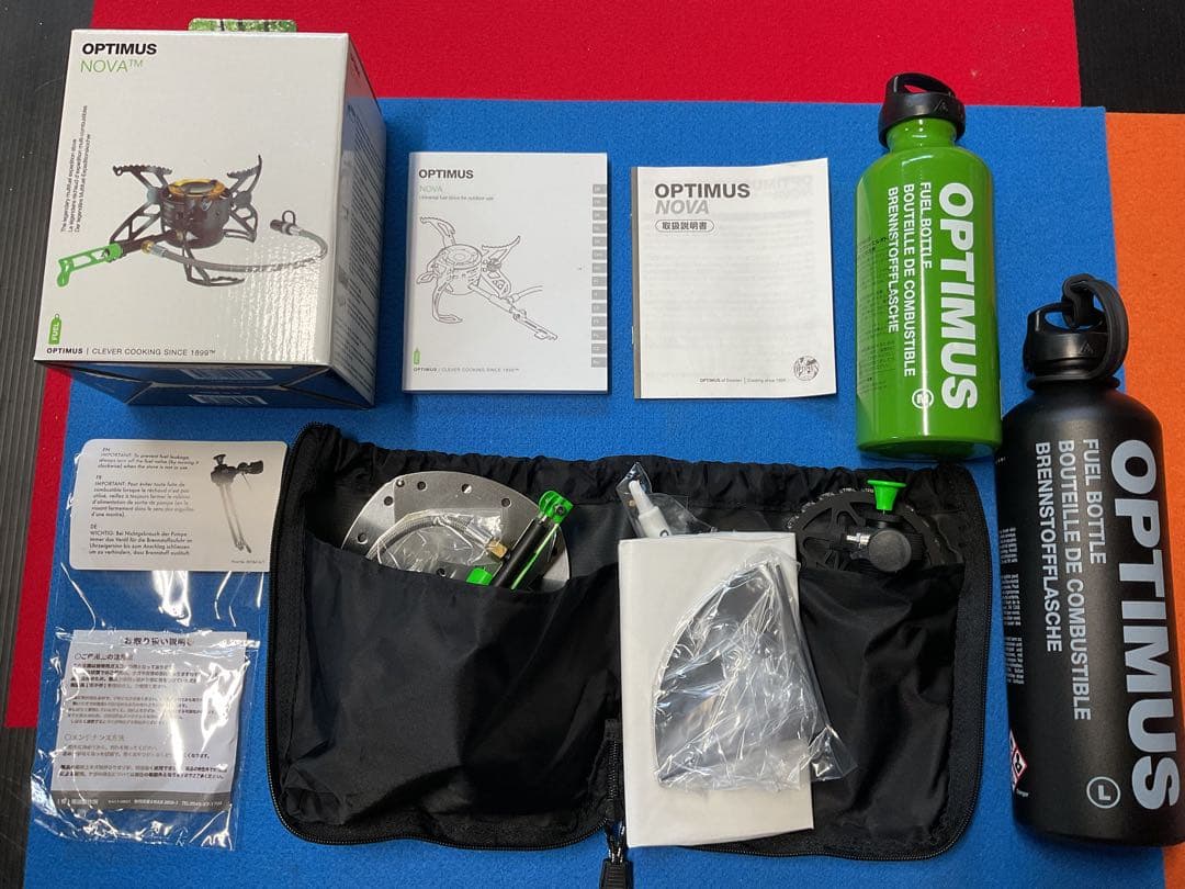 OPTIMUS NOVA TA ストーブ新品未使用未点火　新品付属品多数付セット