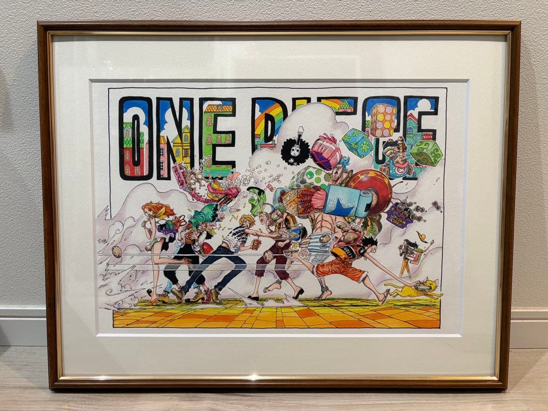 【超希少・美品】ワンピース 高級複製原画 ジャンプフェスタ受注生産品