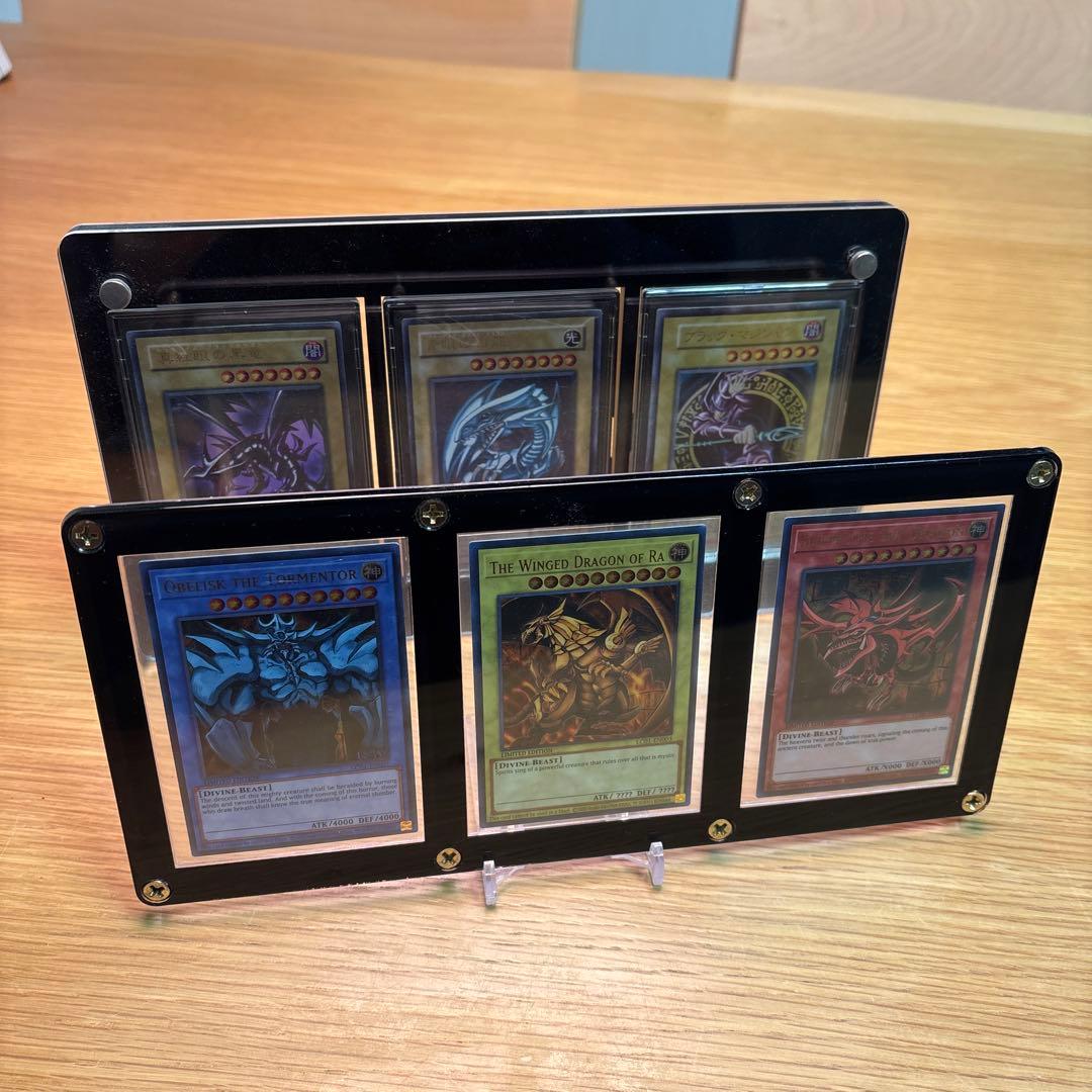 遊戯王カードセット フレーム付　ブルーアイズ　ブラックマジシャンなど